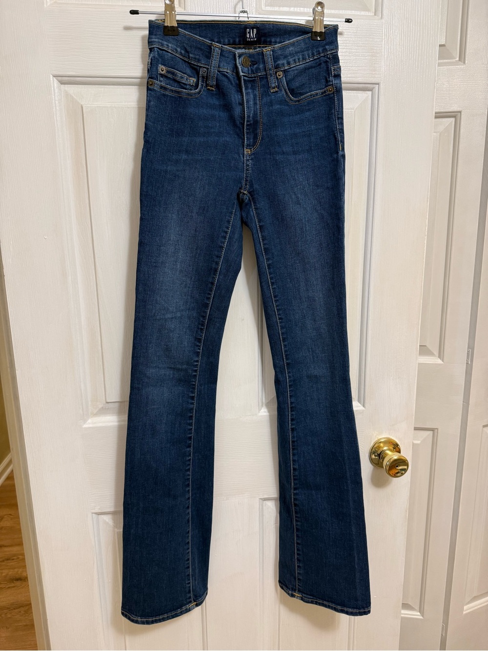 GAP Women's Dark Blue Wide Leg Jeans